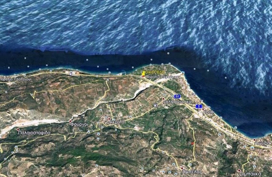 Οικόπεδο 2709,78 τ.μ., Προς πώληση, Ακράτα, Ποταμίτικος Γιαλός - 2