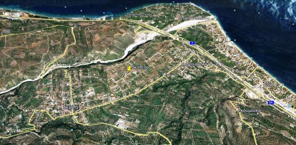 541707 – 2 Οικόπεδο 870 τ.μ., Προς πώληση, Ακράτα - 2